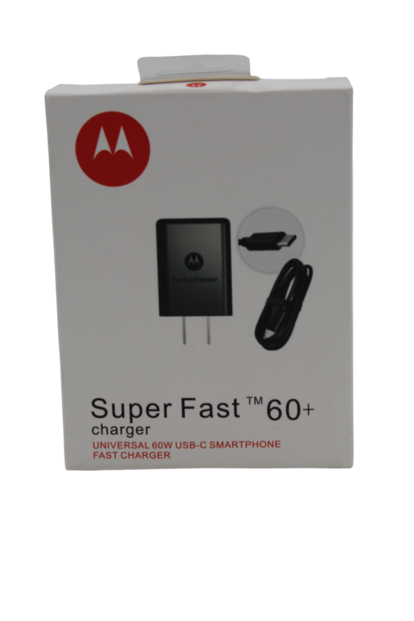 Cargador MOTOROLA carga rápida