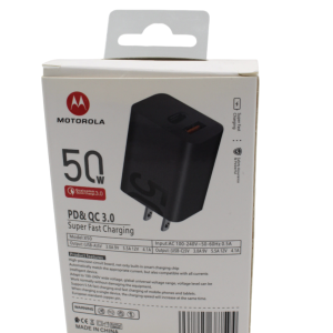 Cargador MOTOROLA Super Fast  60+