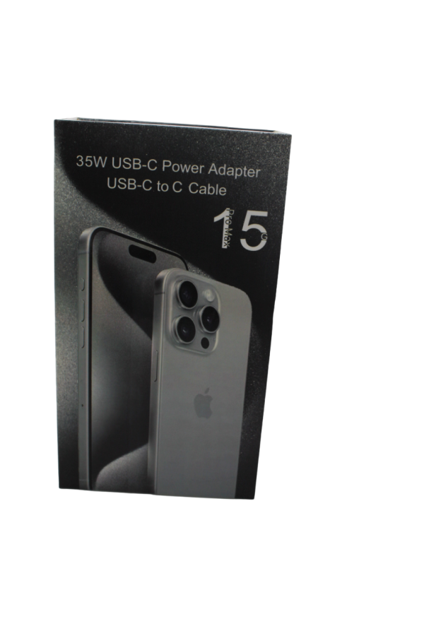 Cargador 35W Dual USB-C Apple